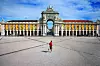 The Praça do Comércio in Lisbon, Portugal​